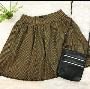 Sourpuss Plaid Circle Skirt Size Small